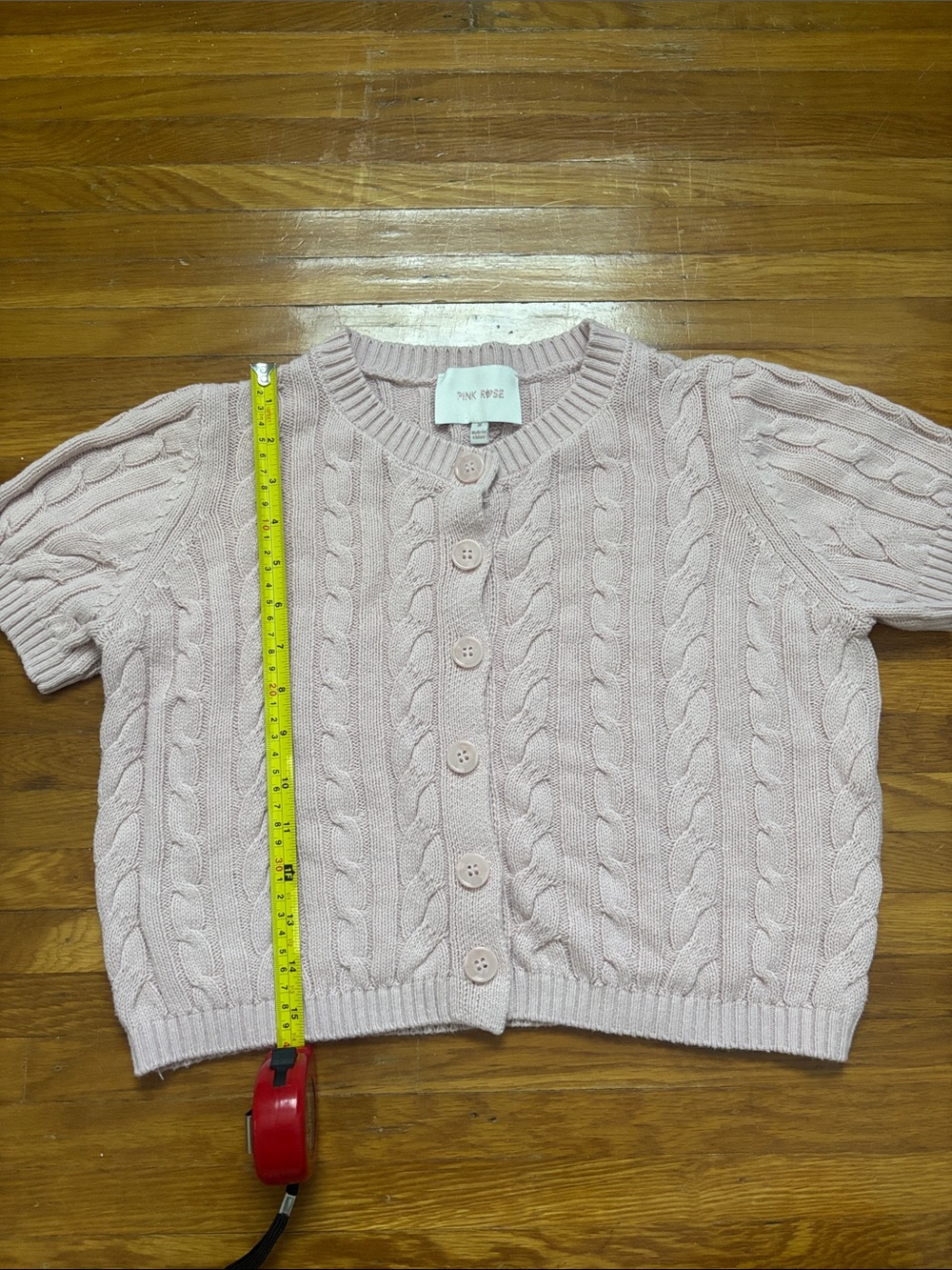 Knit button up short sleeve shirt - Picture 2 of 5